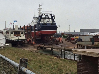 De Minerva, nu nog op droge 